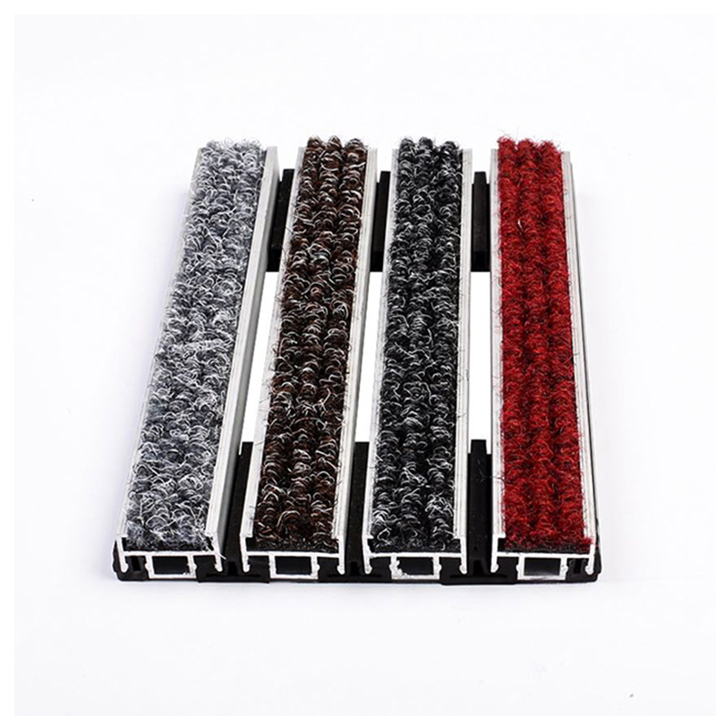 AR-LB Good quality Japanese stype  aluminum doormat with rubber joiner connection