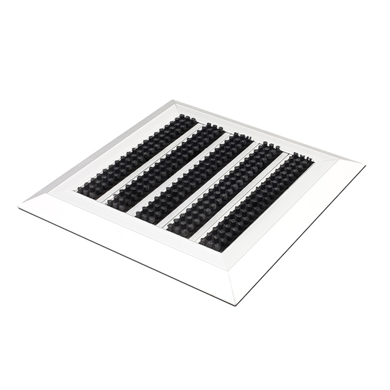 DZ-MS Surface mounted aluminum Closed brush doormat