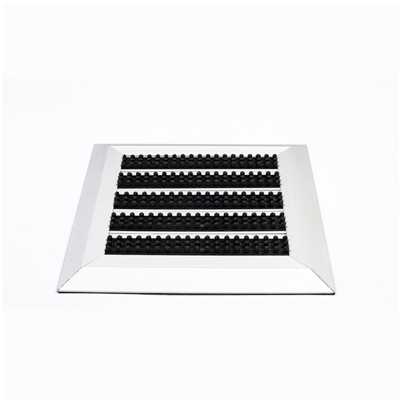 DZ-MS Surface mounted aluminum Closed brush doormat