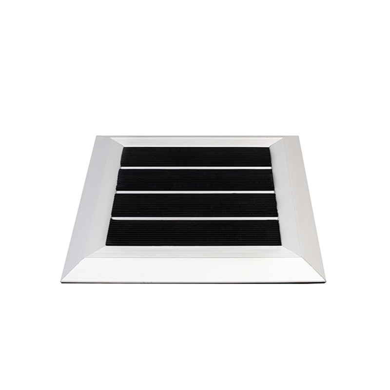 DZ-XJ Surface mounted aluminum Closed rubber doormat