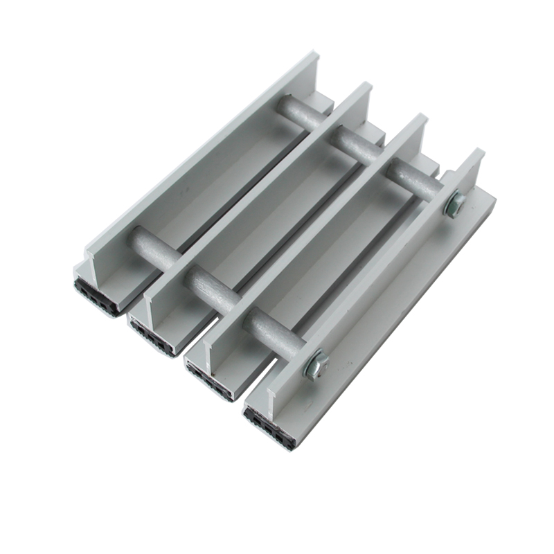 PD-XJ Warehouse used heavy duty bearing matel doormat with steel tube connection