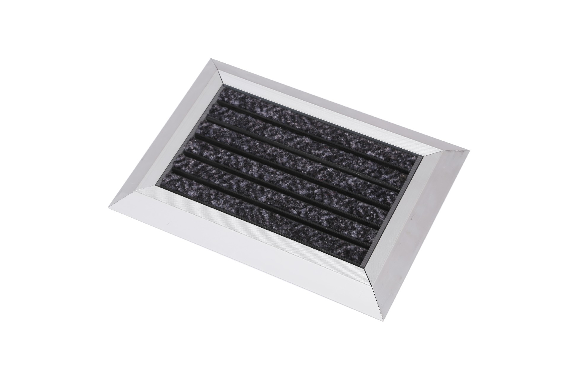 AK-MK Good quality plastic recessed rubber entrance mat anchor matting AK-MK aluminum foot mat