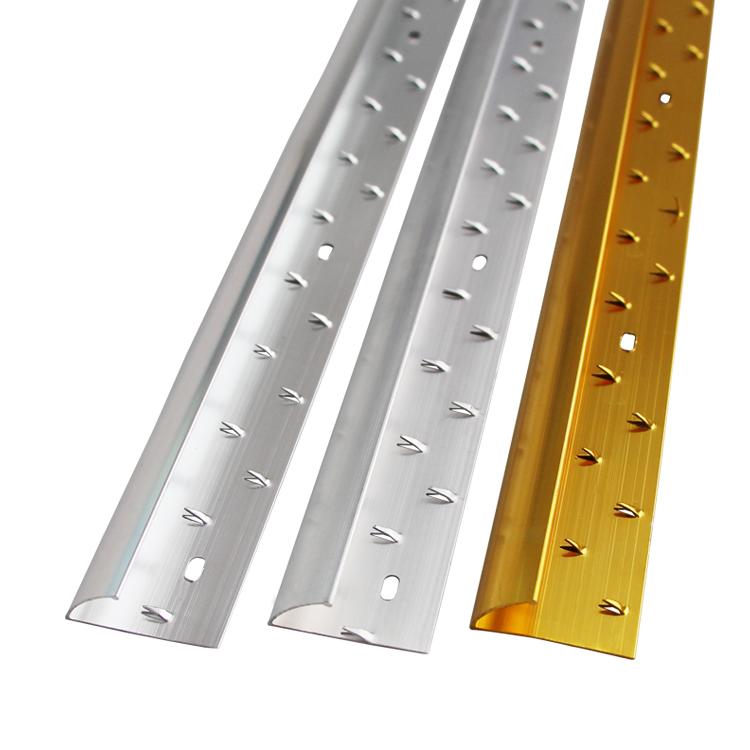 Carpet used Aluminum trims Aluminum Transition trims Aluminum endding trims for Carpet